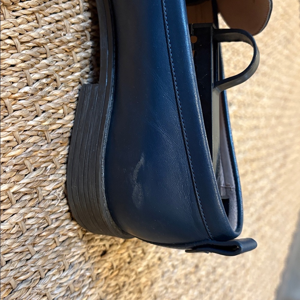 Cole Haan Women Dark Blue Loafers - Picture 8 of 9